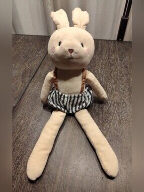 Spark Create Imagination Bunny Rattle Plush Rabbit Stuffed Animal Toy 18"